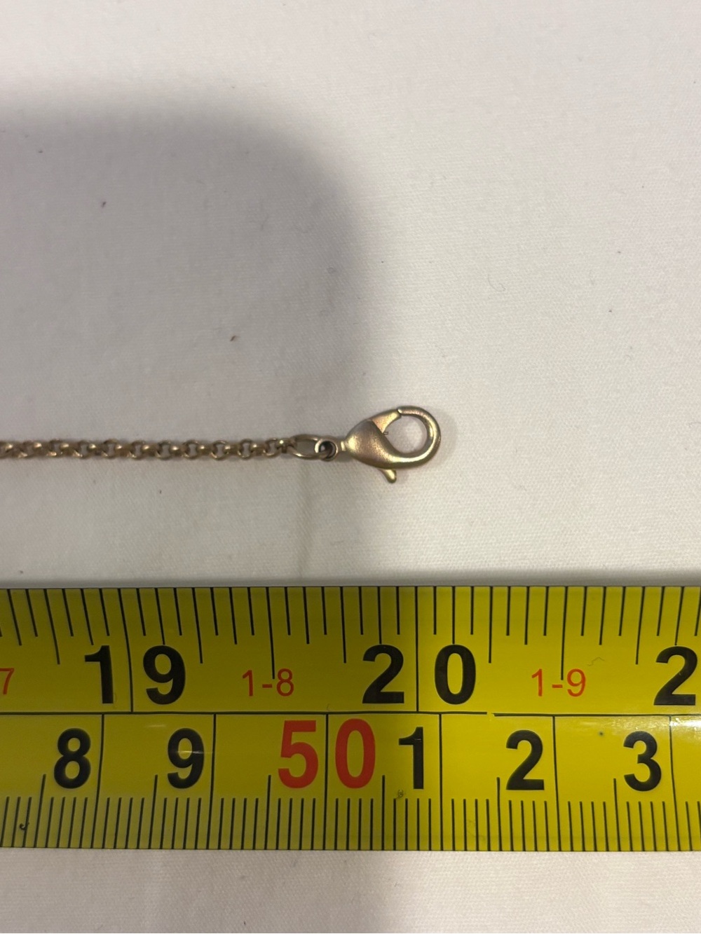 Gold Tone Heart Pavé Necklace - Women Jewelry - Picture 2 of 6
